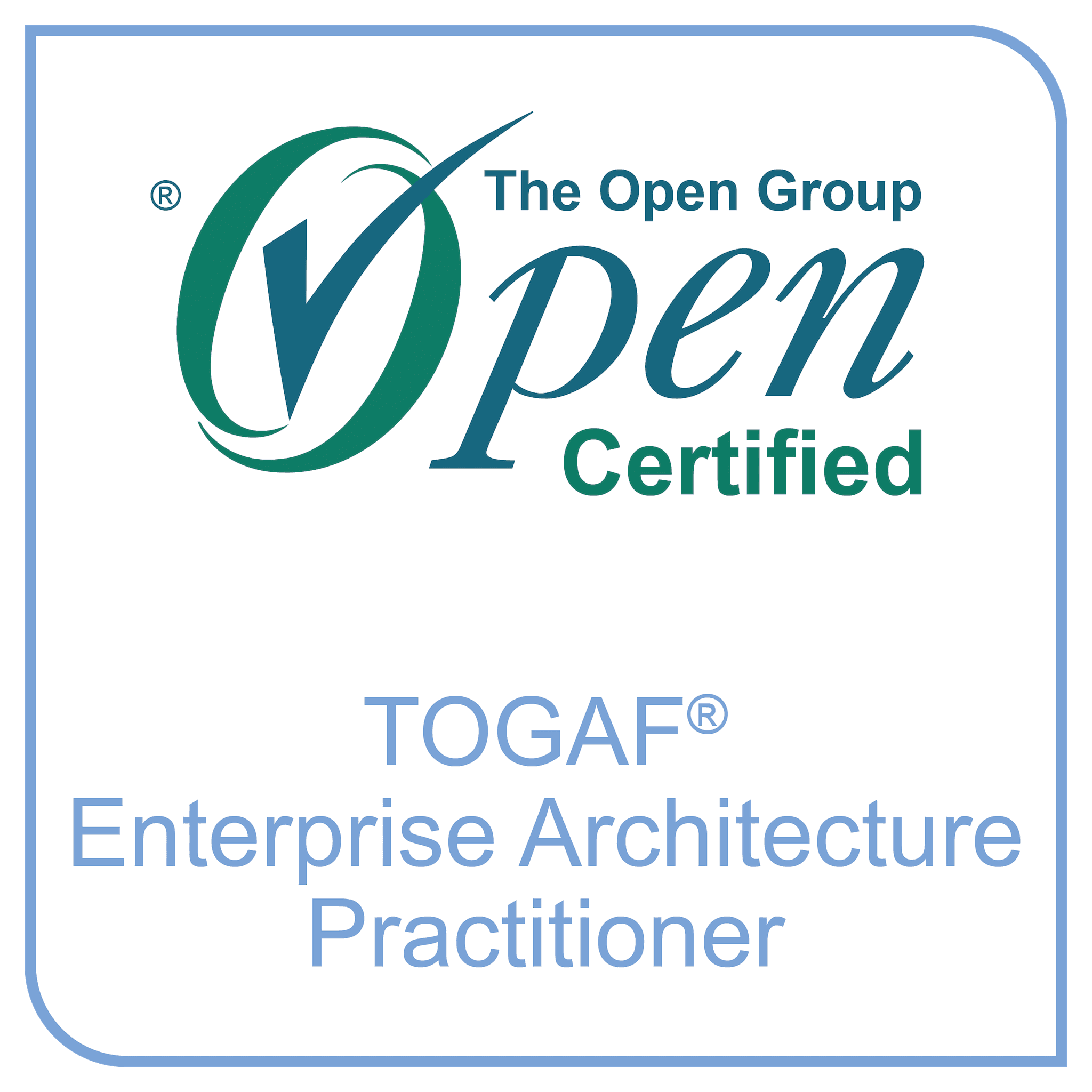 TOGAF Enterprise Architecture Practitioner badge