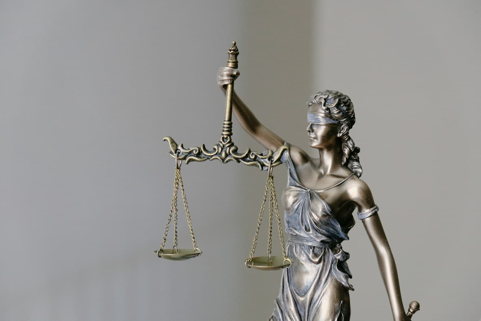 Scales of justice representing algorithmic fairness in criminal justice