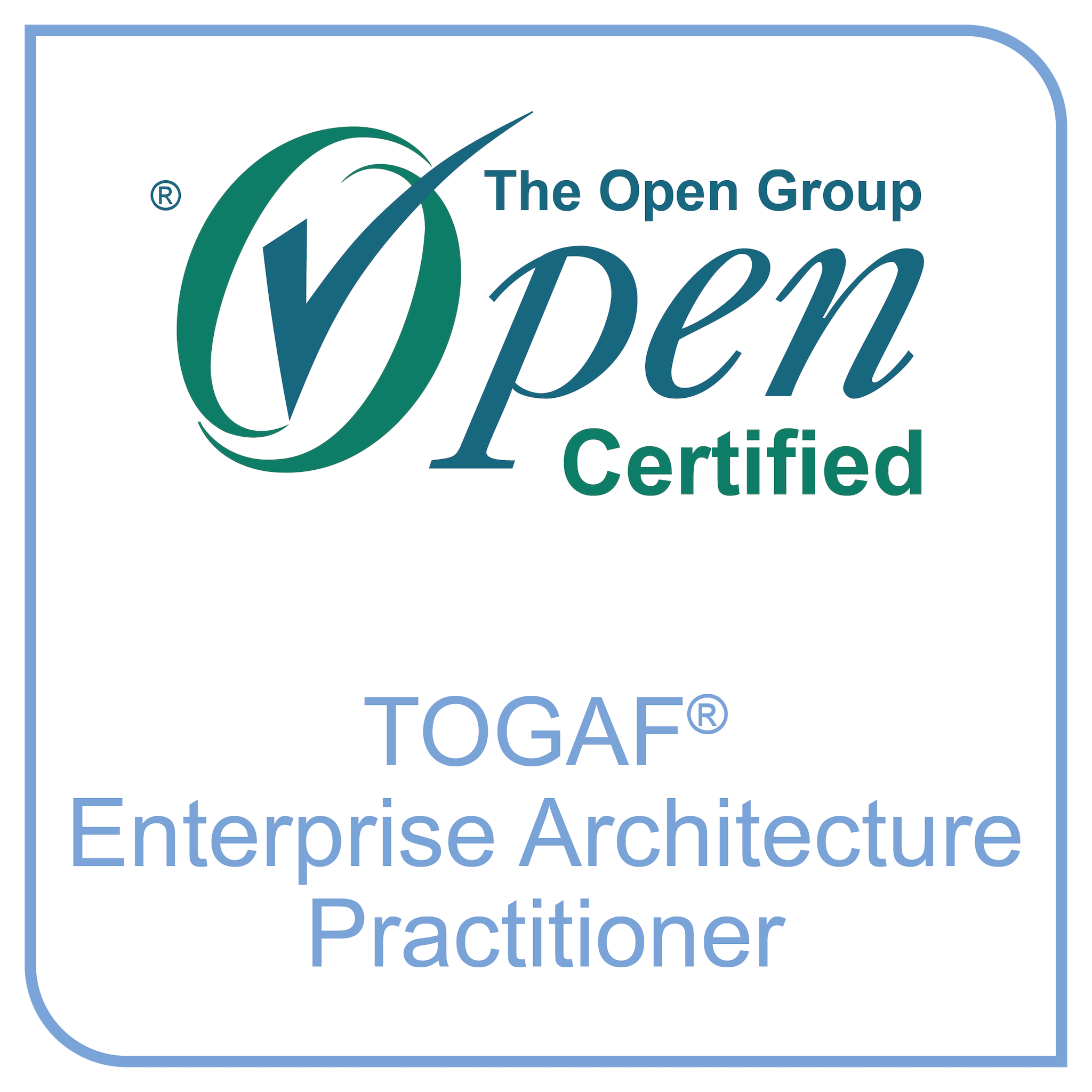 TOGAF certification badge image